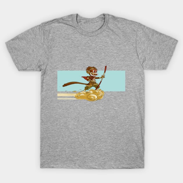 Monkey King Kid T-Shirt by JeraldLewis2